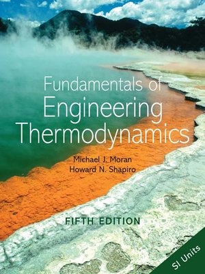 cover image of Fundamentals of Engineering Thermodynamics